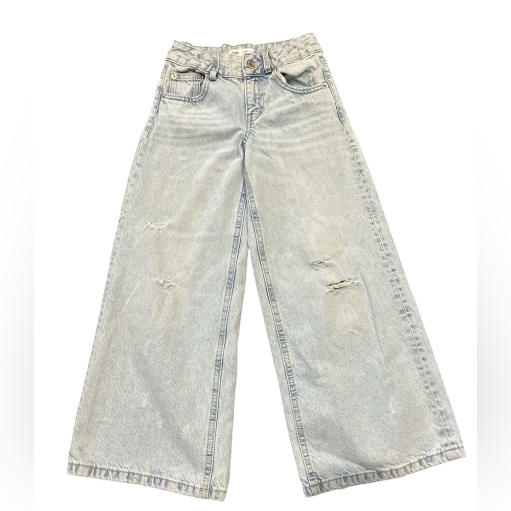 Zara Girls Ultra Wide Leg Jeans